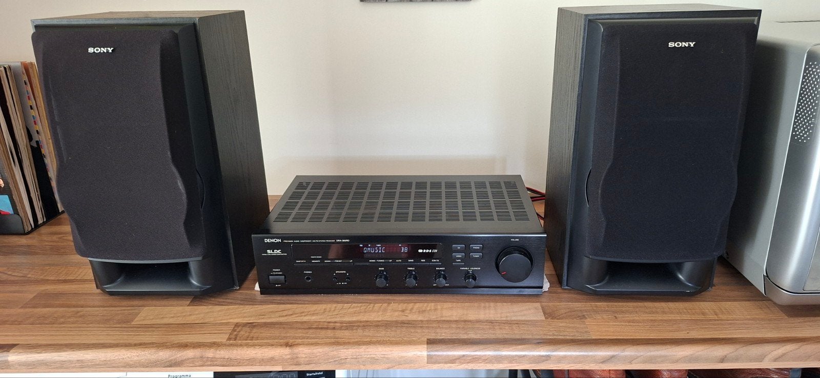 denon reciever DRA-385RD, Audio, Tv en Foto, Ophalen, Gebruikt, Denon, Losse componenten
