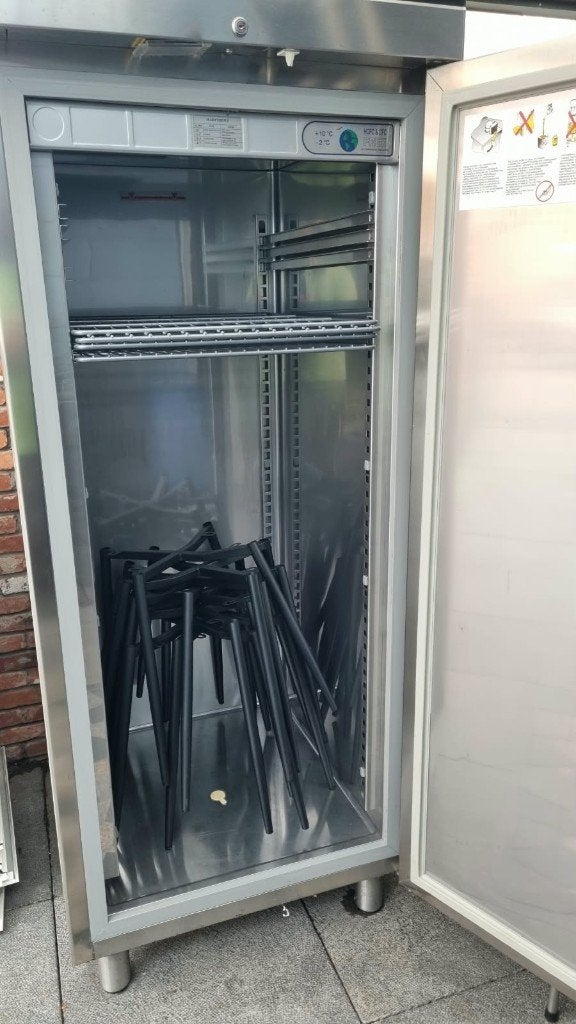 Professionele koelkast Zanussi, Ophalen, Gebruikt