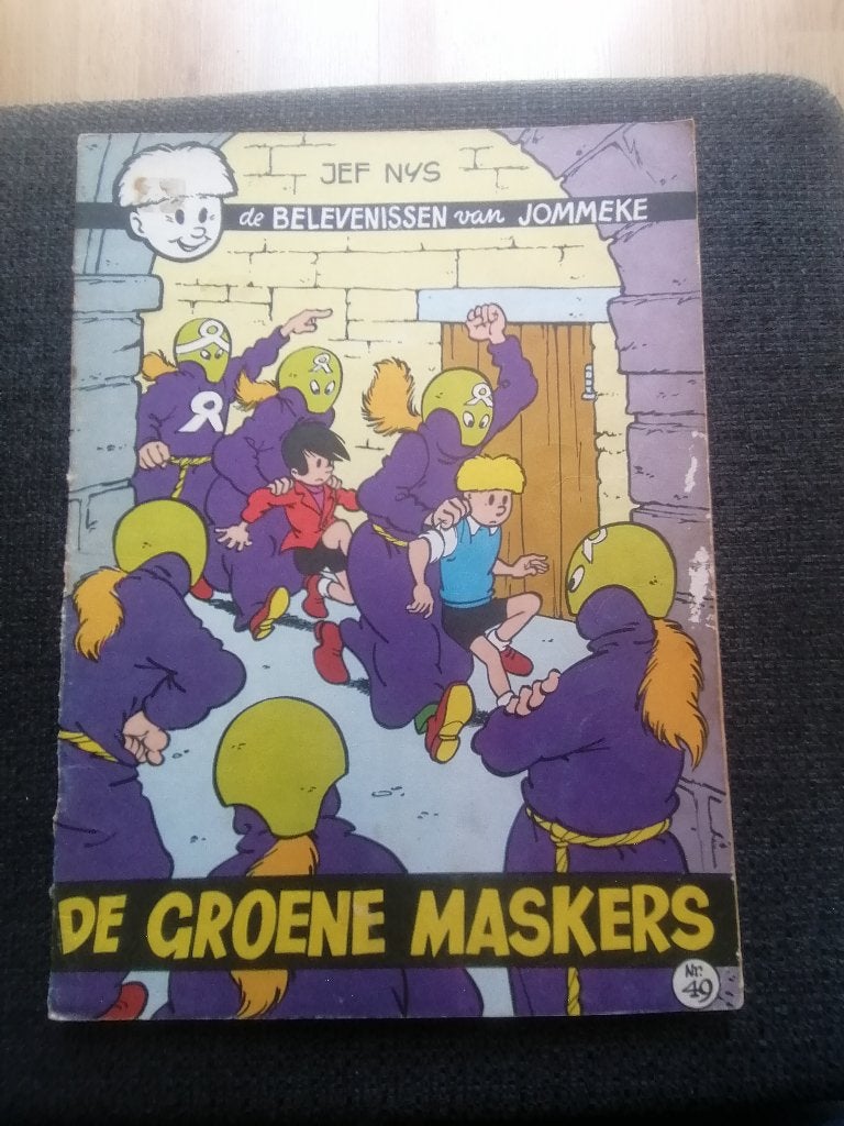 Jommeke album nr.48: De zilveren giraf (aantal: 3), Boeken, Jef Nys., Meerdere stripboeken, Ophalen, Gelezen