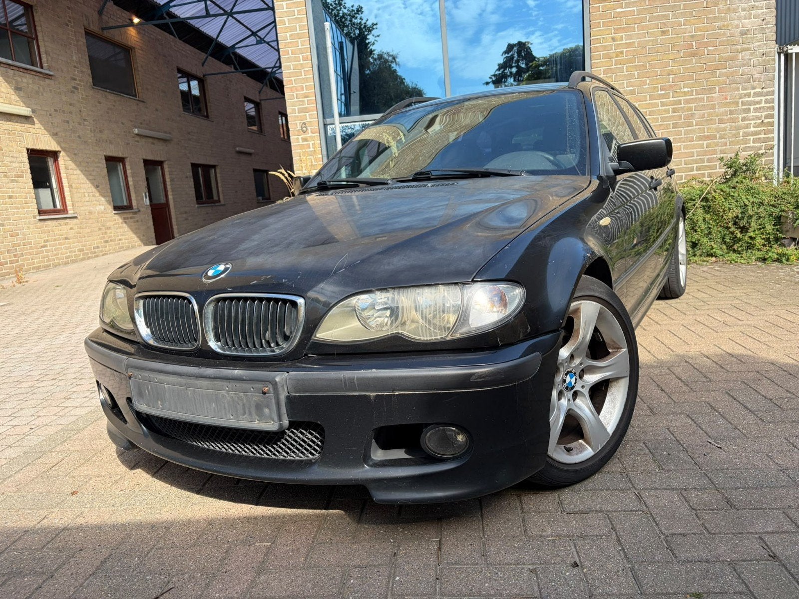BMW 320D TOURING 2L DIESEL, Auto's, 110 kW, Zwart, 5 deurs, Particulier