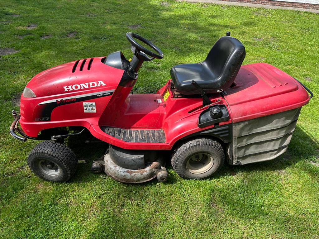 Honda 2417 hydrostaat, Ophalen, Gebruikt