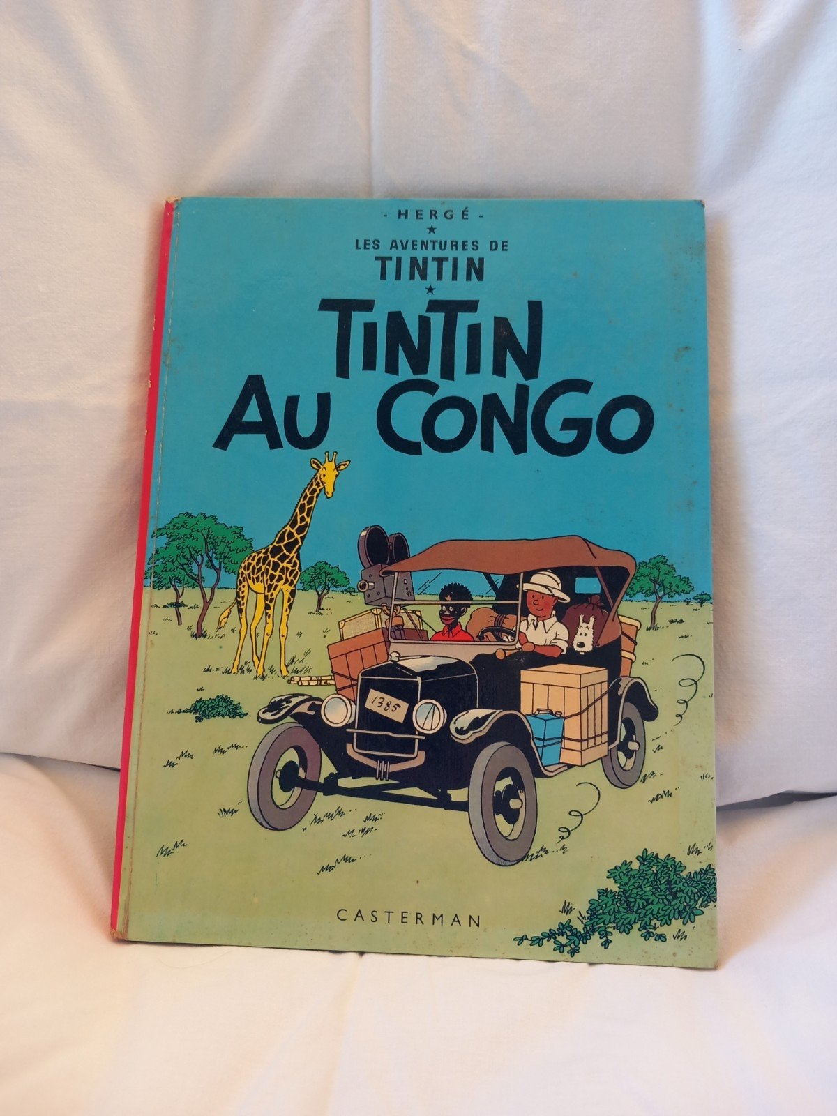 TINTIN AU CONGO, Boeken, Ophalen