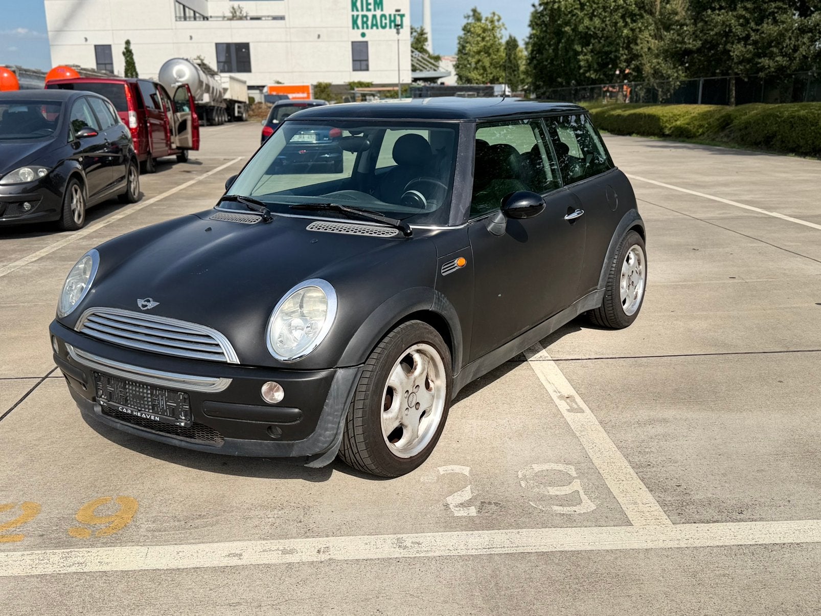 Mini cooper 1.6 benzine 94.000km!! Start en rijdt perfect, Auto's, Mini, Leder, Particulier, Cooper, Euro 4