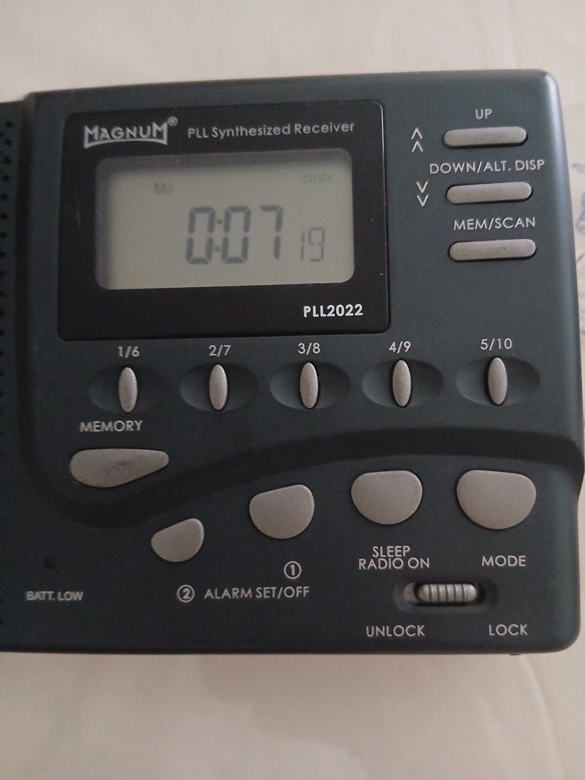 : Radio Récepteur Mondial Magnum PLL2022 + Chargeur Secteur, Enlèvement ou Envoi, Radio