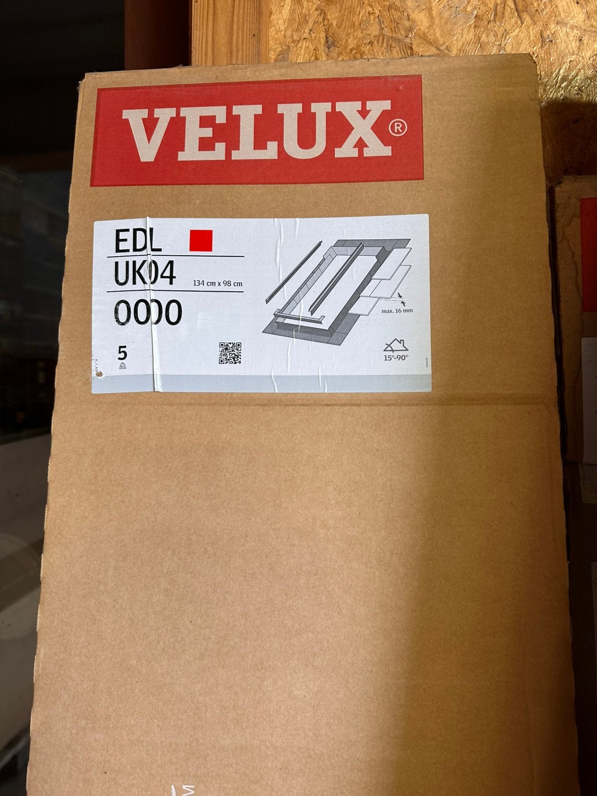 Raccordement VELUX type EDL UK04 0000, Bricolage & Construction, Enlèvement, Neuf, Lucarne