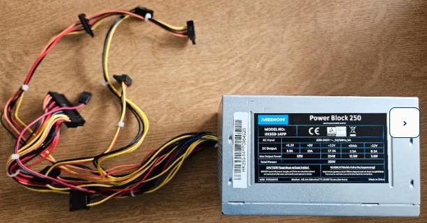 Alimentation PC 250W, Informatique & Logiciels, Alimentations internes, Enlèvement ou Envoi, Utilisé