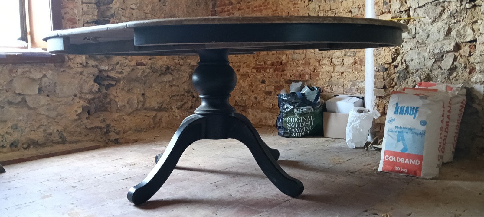 Table de salle à manger à vendre., Enlèvement ou Envoi, Ovale