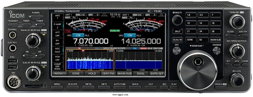 For sale: Icom IC-7610 All Mode 100W 160-6m HF transceiver., Telecommunicatie, Ophalen, Nieuw, Zender en Ontvanger