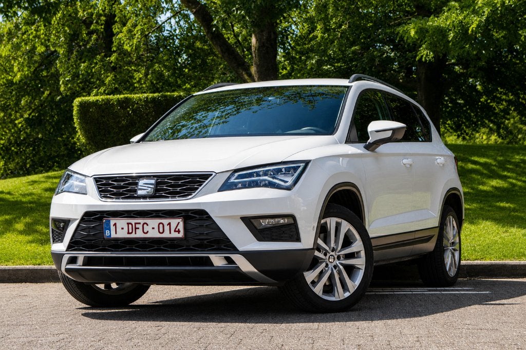 SEAT Ateca 1.4 TSI - Auto - Parkeerassistent - LED, Auto's, Seat, Bedrijf, Te koop, Ateca, ABS, Airbags, Alarm, Apple Carplay
