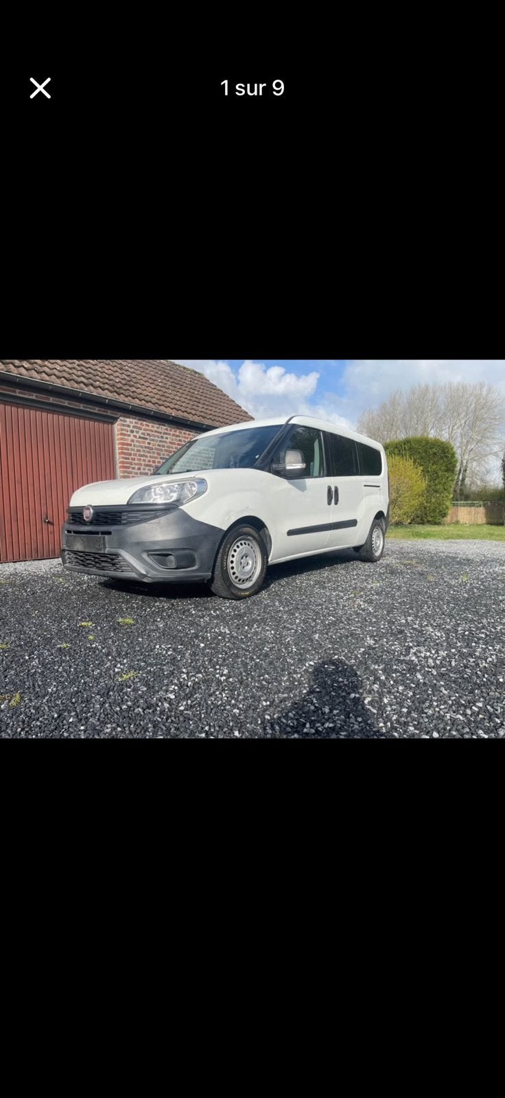 Fiat doblo, Autos, Camionnettes & Utilitaires, Achat, 6 portes, Boîte manuelle, Noir