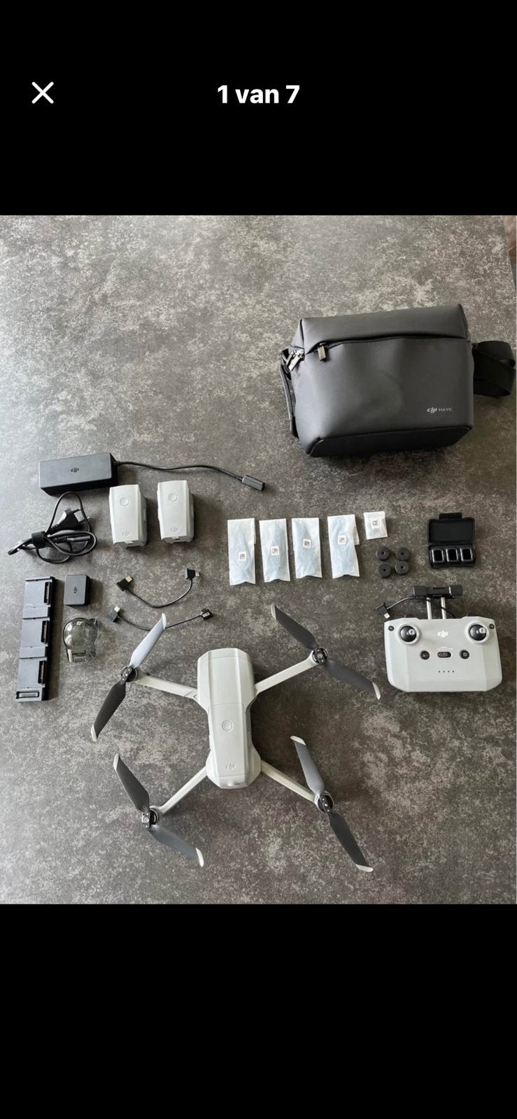 DJI AIR 2 fly more combo, Enlèvement, Comme neuf, DJI, Pliable