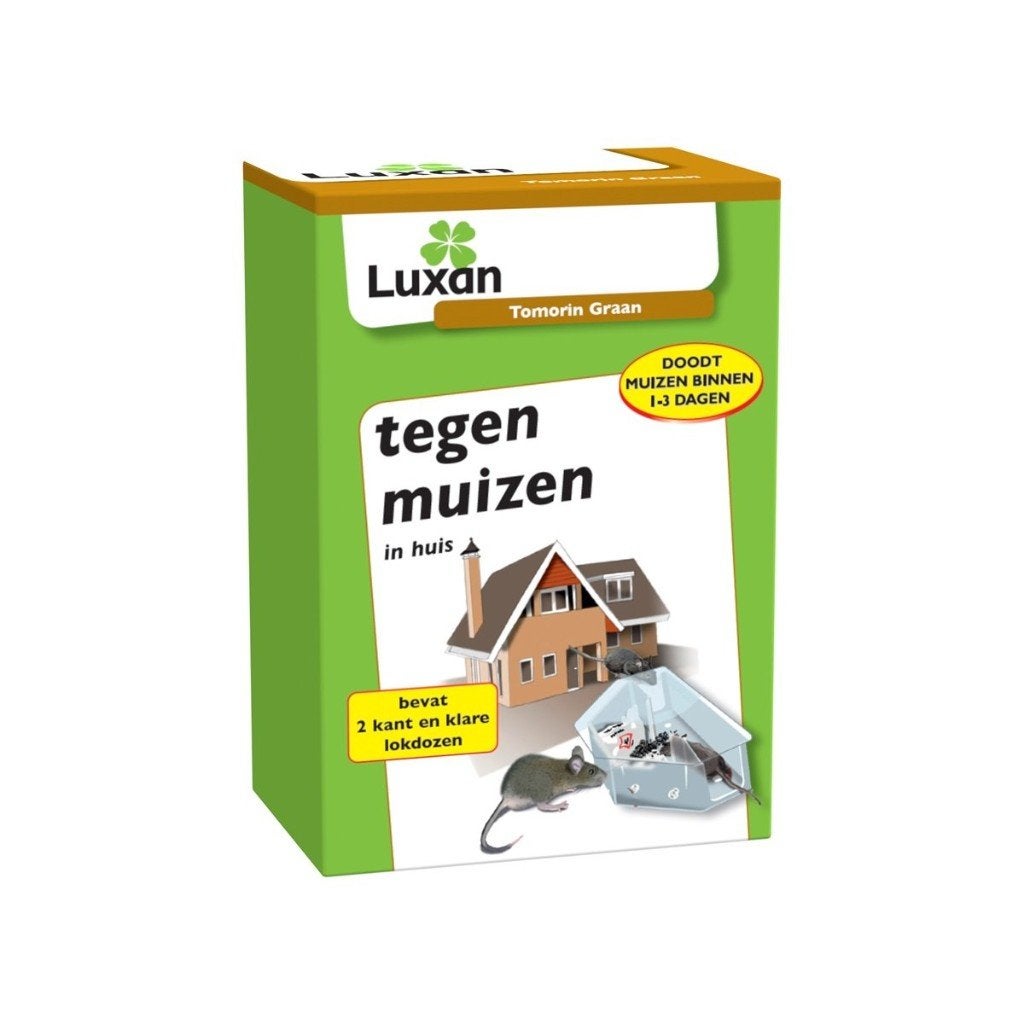 Luxan Tomorin Graan tegen muizen in huis, Ophalen of Verzenden, Nieuw, Ongediertebestrijding