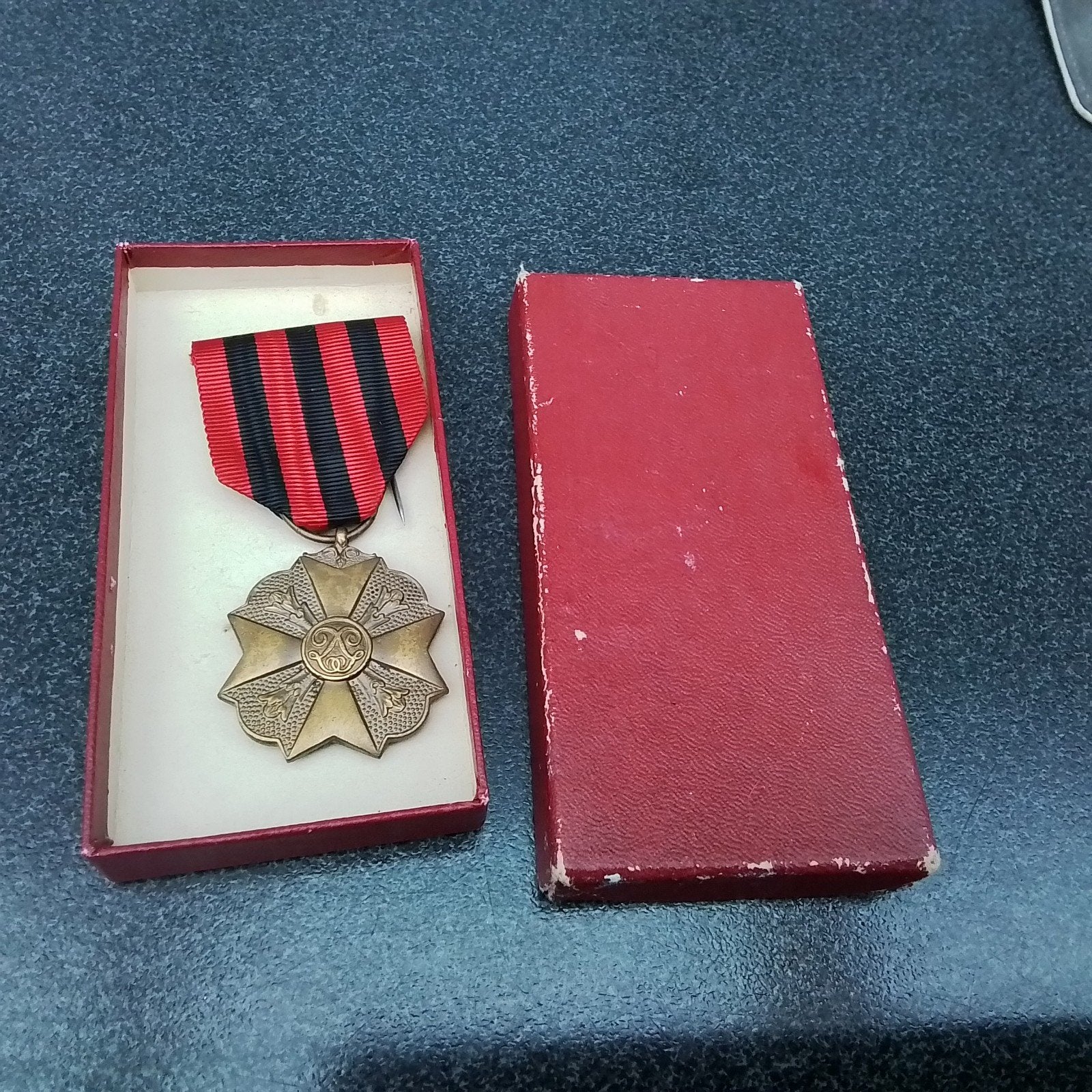 Belgische civiele langdurige dienst gouden klasse brons, Ophalen of Verzenden