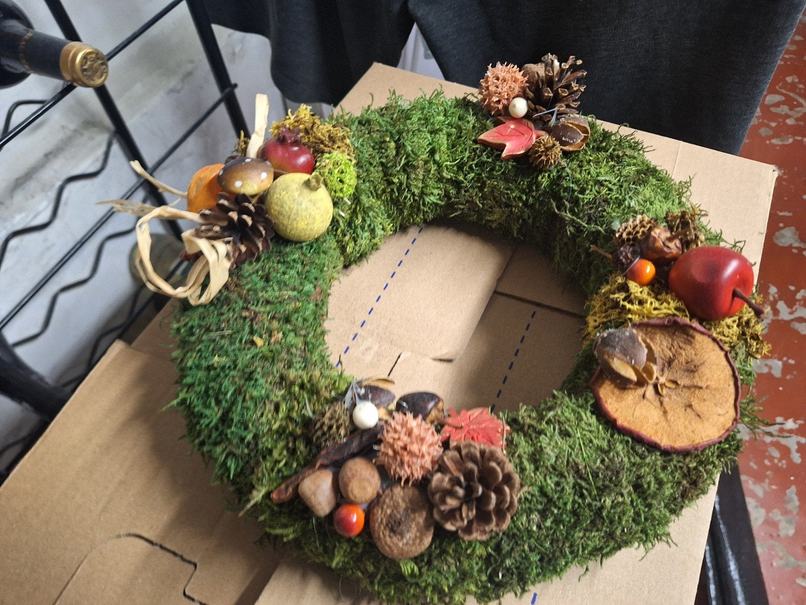 Herfstkrans, Maison & Meubles, Accessoires pour la Maison | Couronnes, Enlèvement