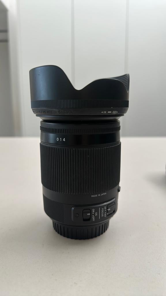 Sigma 18-300mm f/3.5-6.3 DC Macro OS HSM, Ophalen