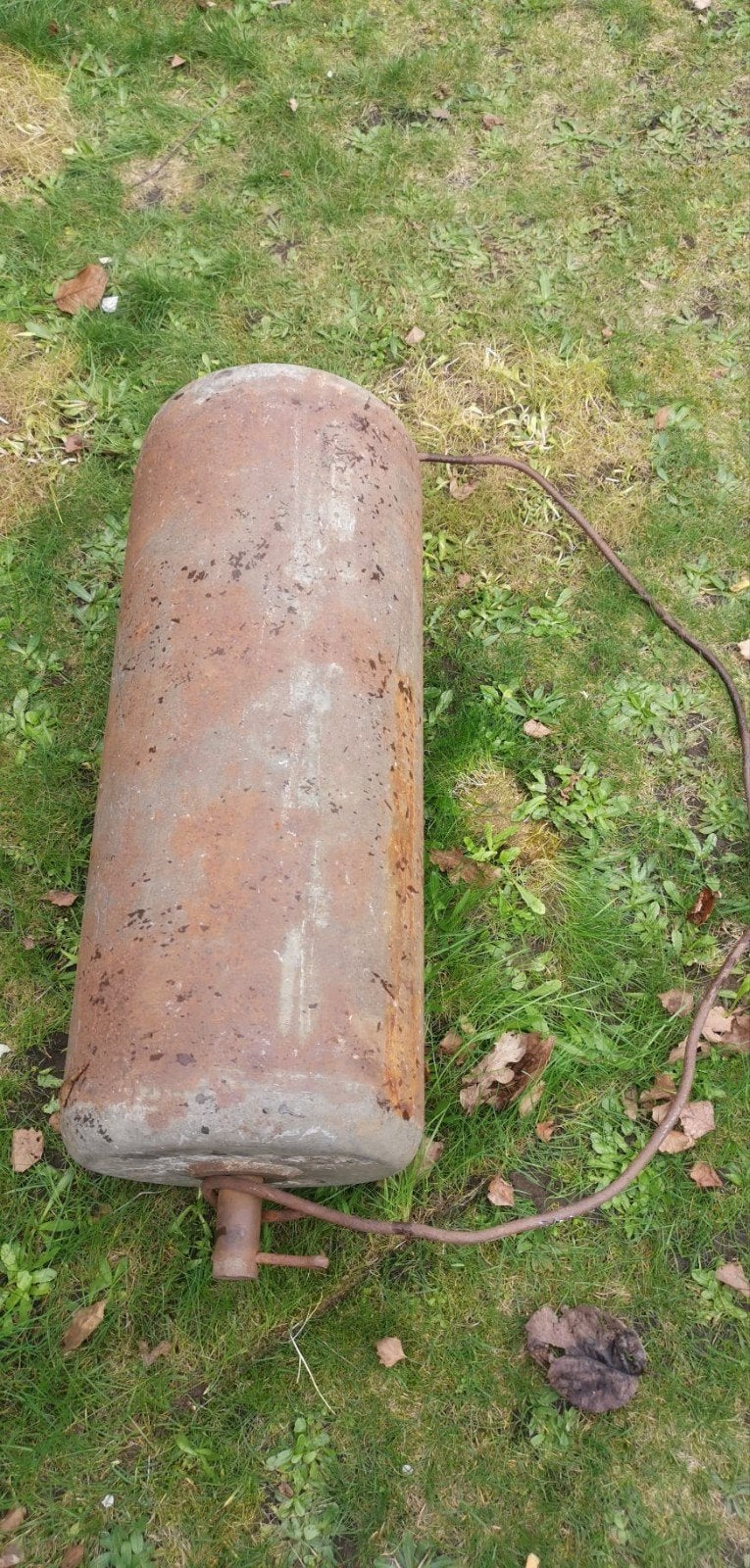 Rouleau à gazon Rouleau de jardin Rouleau à gazon 75cm, Enlèvement