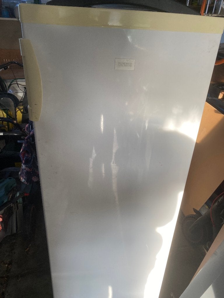 koelkast - zanussi - 150 cm, Electroménager, Sans bac à congélation, Utilisé, 45 à 60 cm, Enlèvement