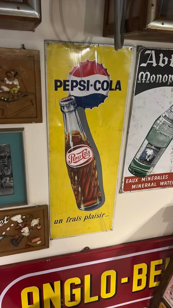 Ancienne assiette de Pepsi cola, Enlèvement ou Envoi, Comme neuf