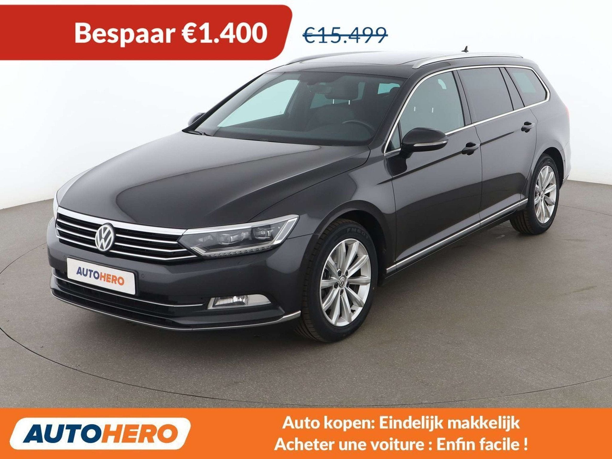 Volkswagen Passat 1.6 TDI Trendline BlueMotion Tech, Argent ou Gris, Achat, Euro 6, 149 g/km
