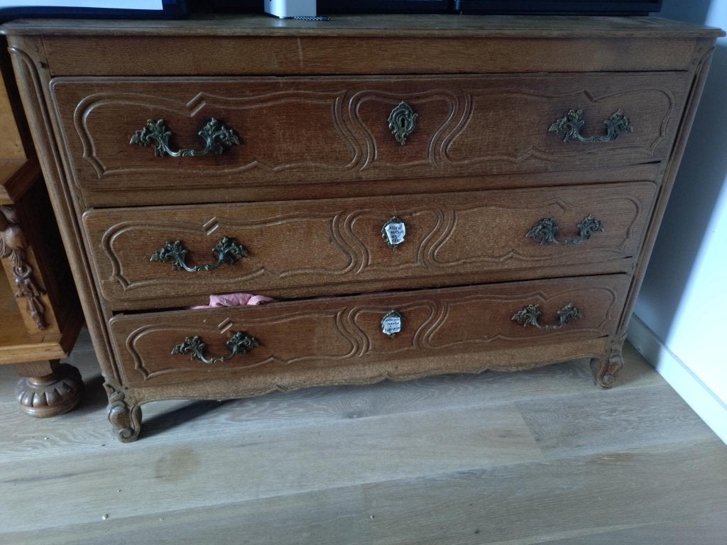 Ladekast, Ophalen, Gebruikt