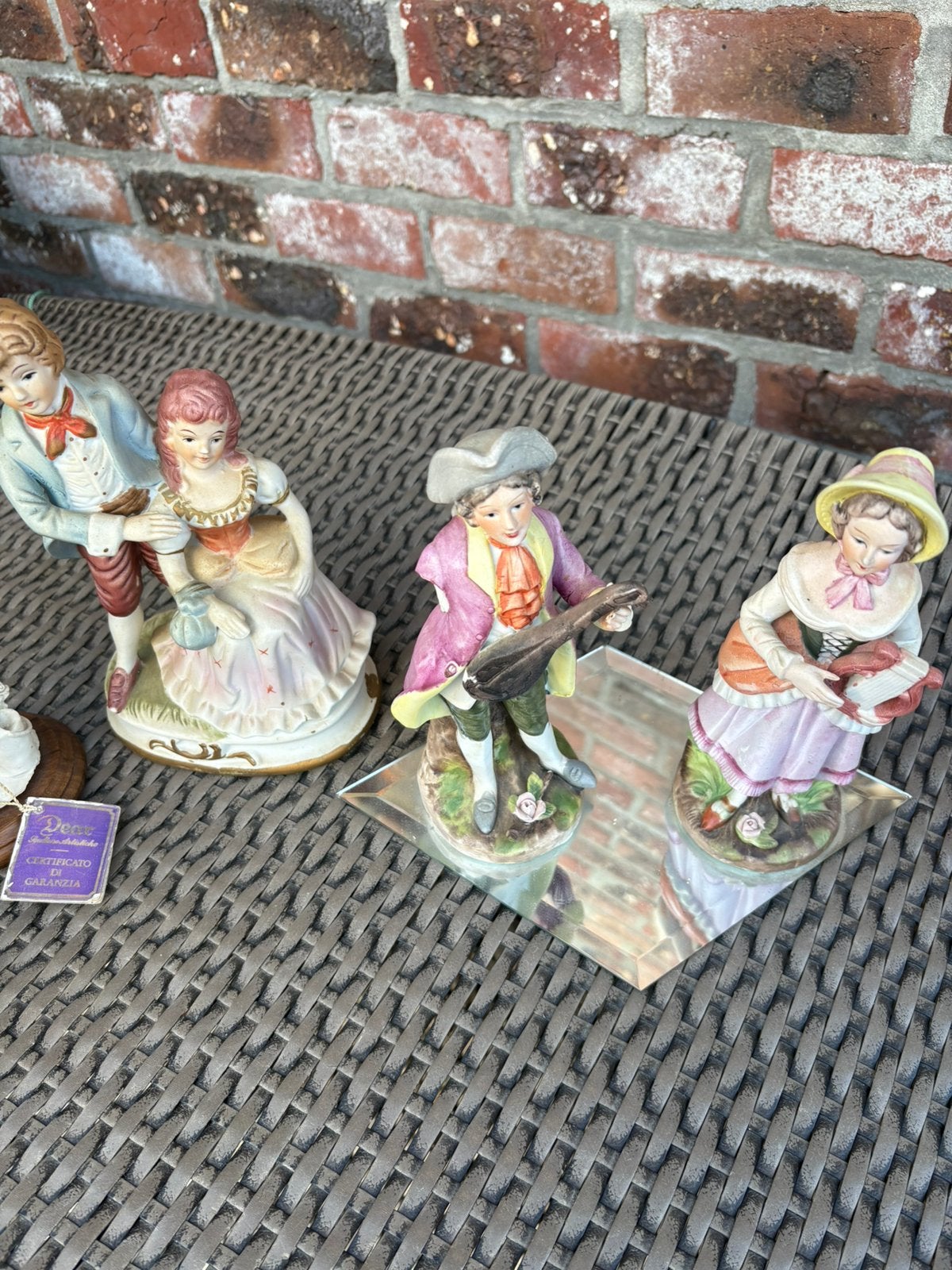 Biscuit beeldjes samen 12,00 euro, Collections, Enlèvement