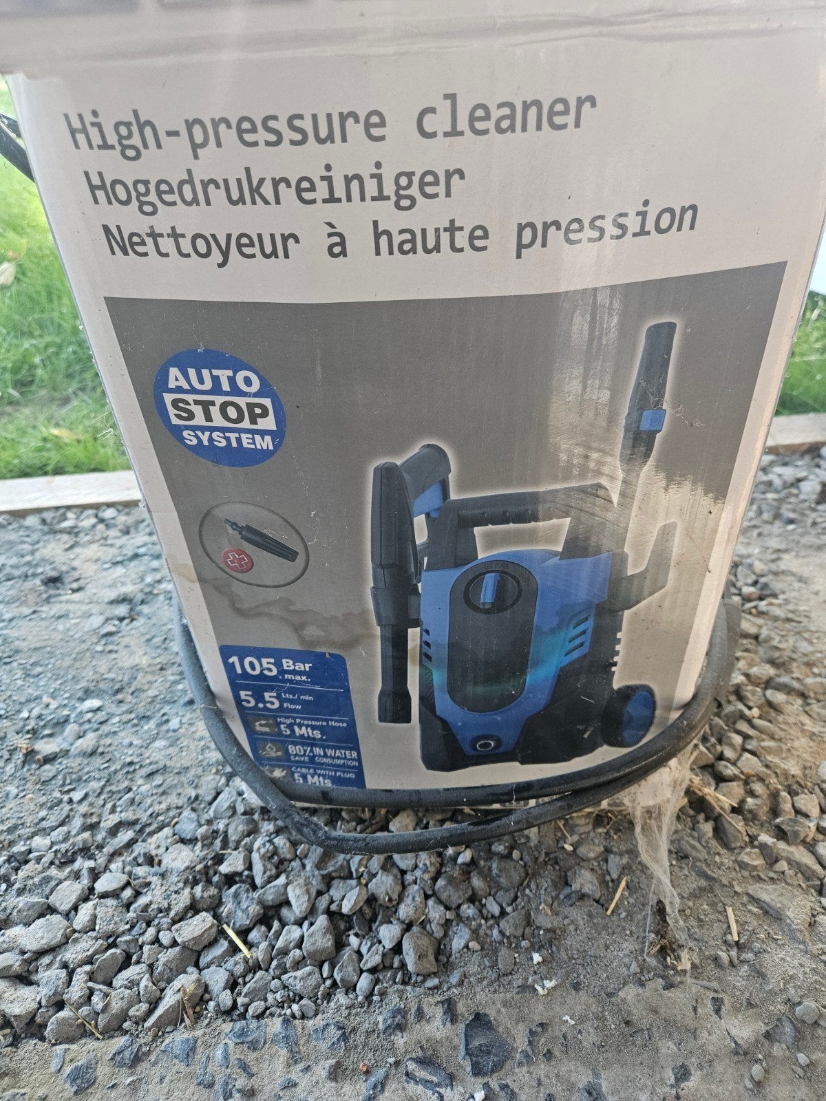 nettoyeur haute pression, Enlèvement
