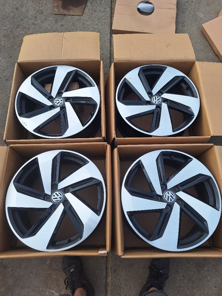 VW golf gti velgen, Ophalen, 18 inch, Velg(en)