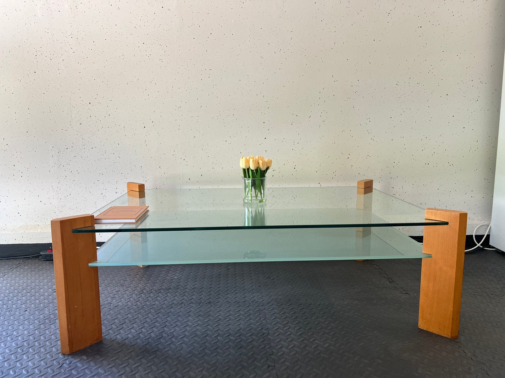Glazen Salontafel, Ophalen, 100 tot 150 cm, Glas, 50 tot 100 cm