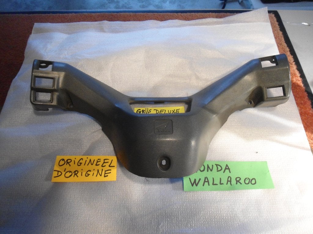 Honda Wallaroo : Deluxe : housse KM grise d'origine, Vélos & Vélomoteurs, Enlèvement, Comme neuf, Capot, Honda wallaroo