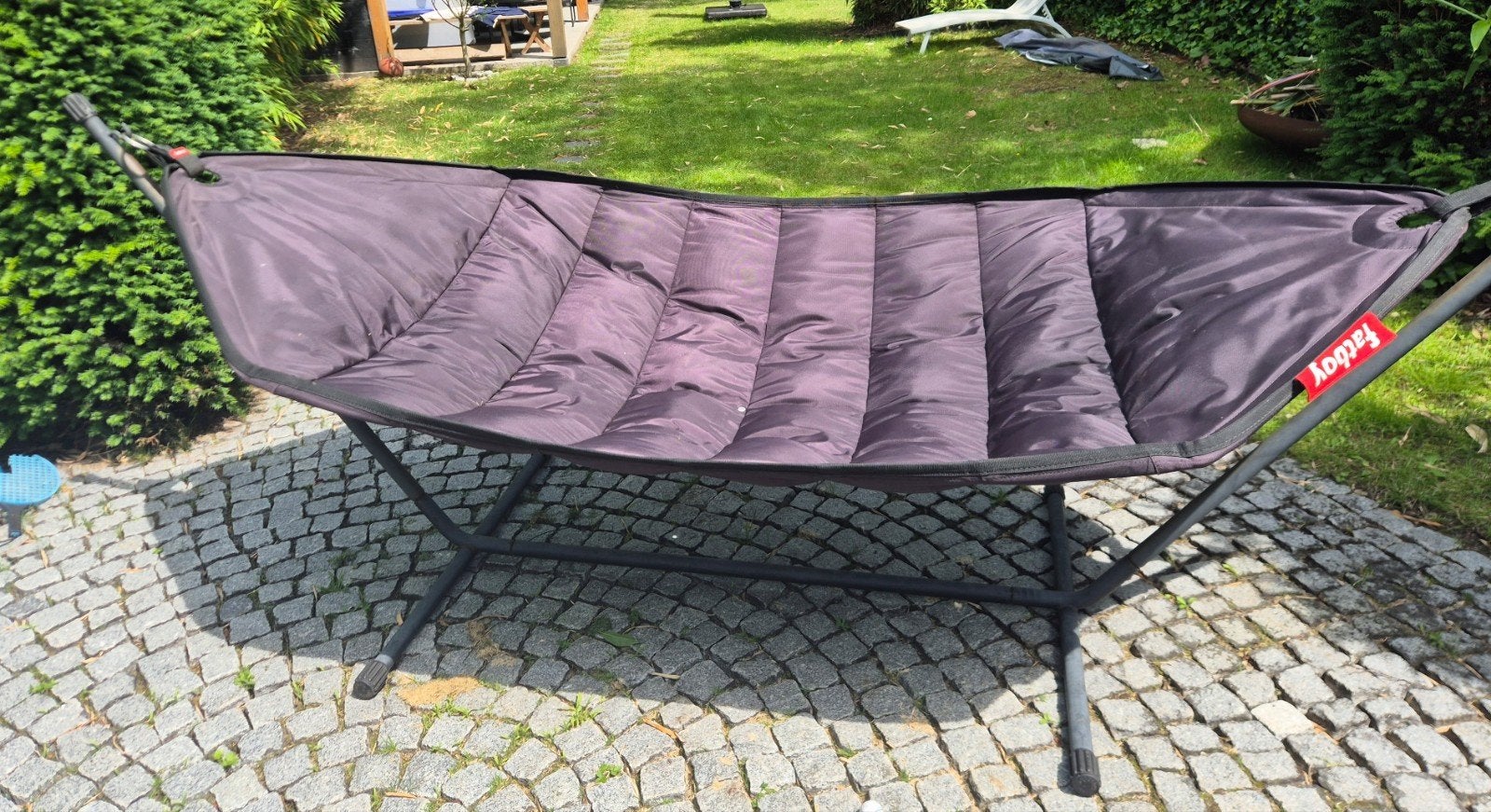 Hangmat fatboy, Ophalen