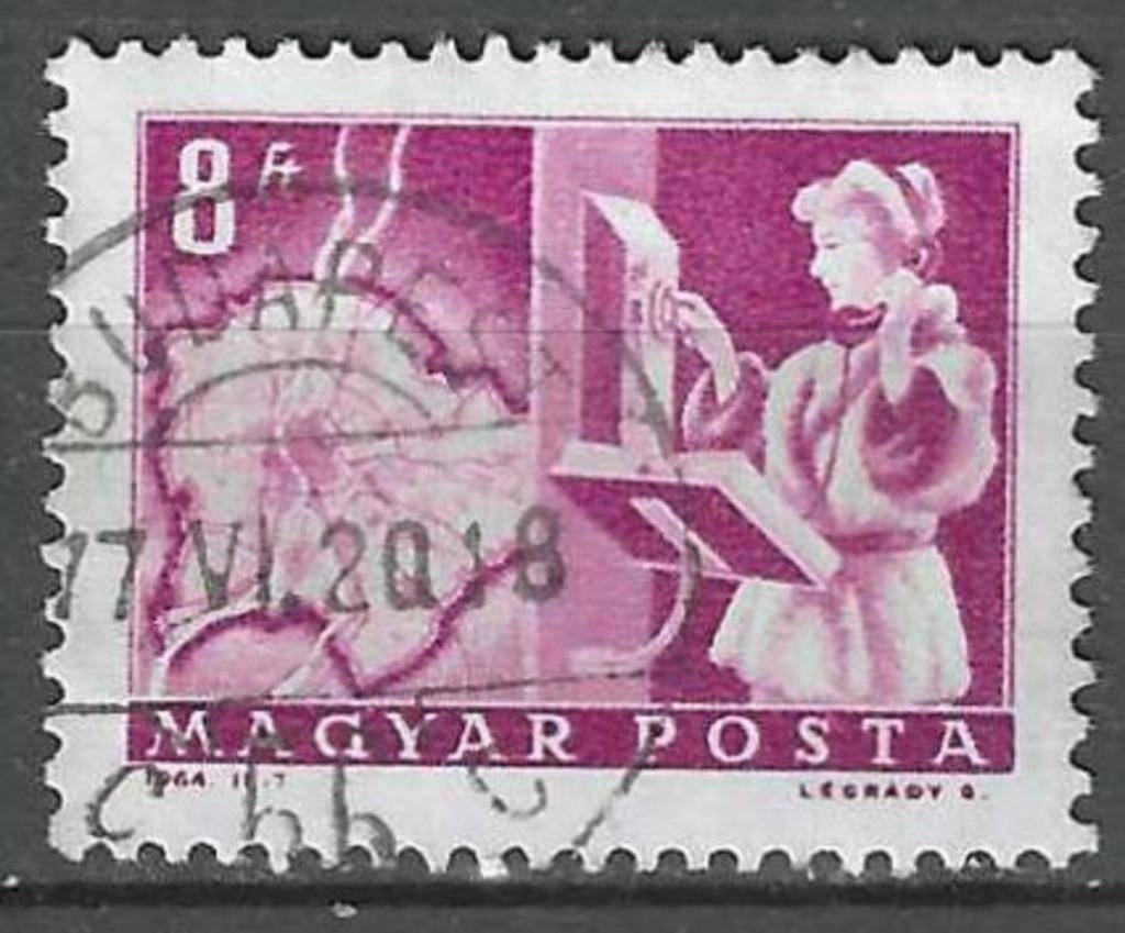 Hongarije 1963-1972 - Yvert 1575 - Courante reeks  (ST), Verzenden, Gestempeld