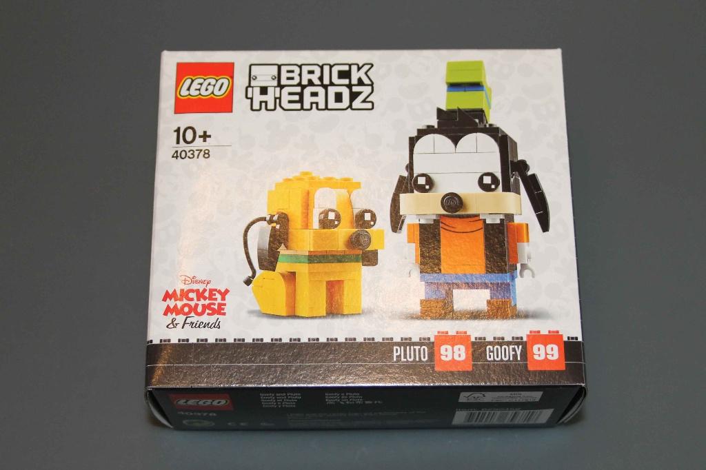 LEGO BrickHeadz 40378 Goofy en Pluto, BrickHeadz, Lego, Nieuw, Ophalen of Verzenden