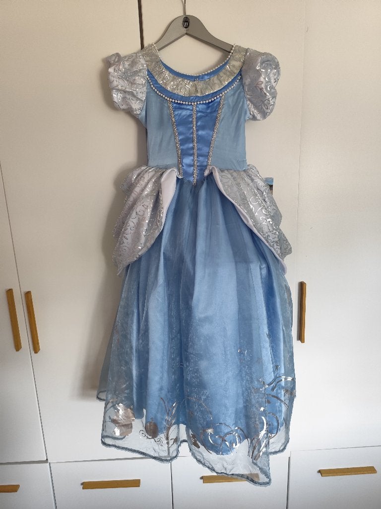 Orginele Disney - jurk Assepoester, Verzamelen, Disney, Ophalen of Verzenden, Assepoester of Belle, Zo goed als nieuw, Kleding of Textiel
