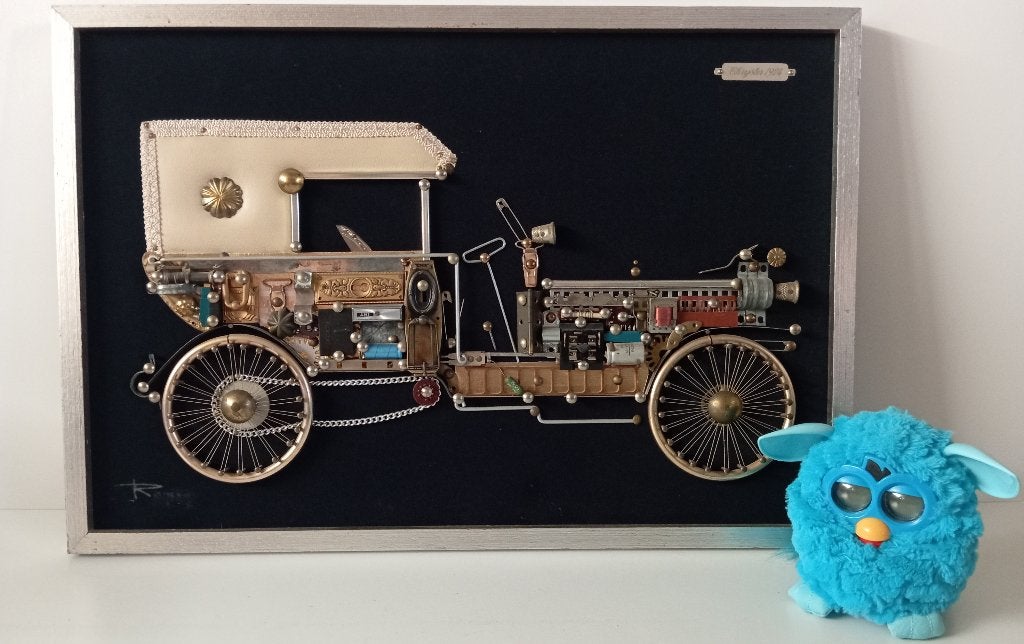 OLDTIMER CHRYSLER 1924 JOSé LUIS ROMAN RAMOS KUNSTWERK, Ophalen of Verzenden