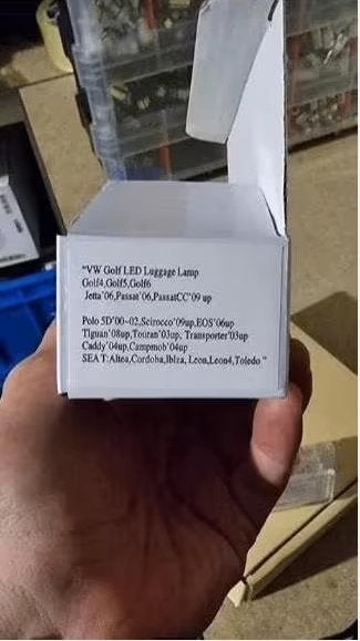 Éclairage plaque led vw - seat, Enlèvement ou Envoi, Neuf, Seat