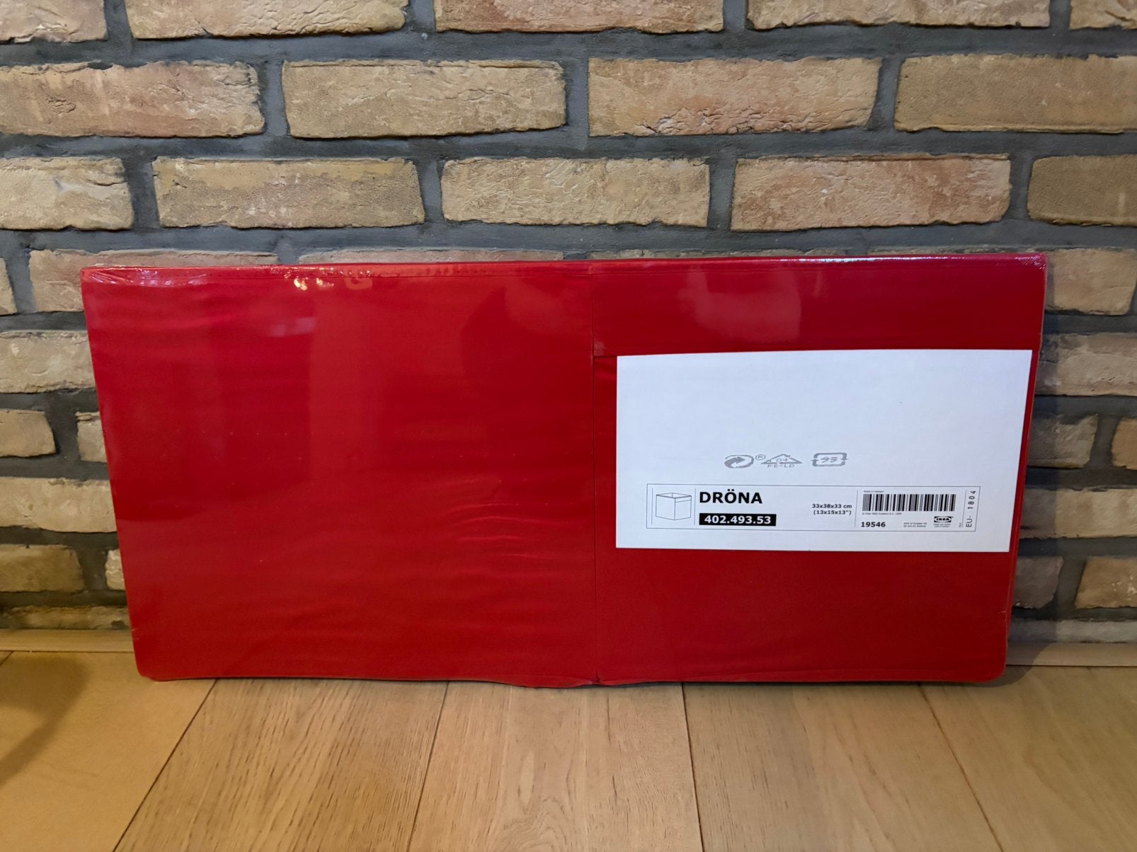 IKEA DRÖNA opbergbox rood – nieuw in verpakking – KALLAX, Ophalen, Zo goed als nieuw