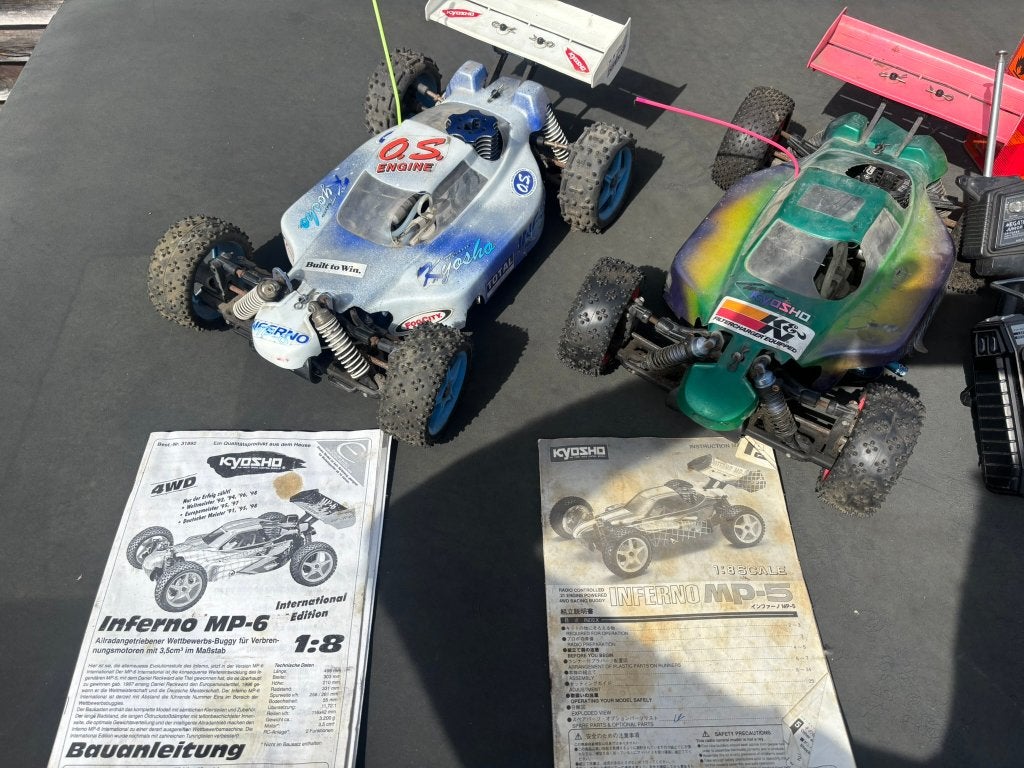 Kyosho Inferno MP5 et MP6, Enlèvement, Utilisé, Voiture, Kyosho
