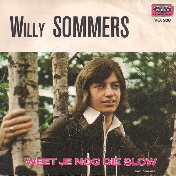 Willy Sommers – Weet Je Nog Die Slow, Cd's en Dvd's, Vinyl Singles, Zo goed als nieuw, Nederlandstalig, 7 inch, Ophalen of Verzenden