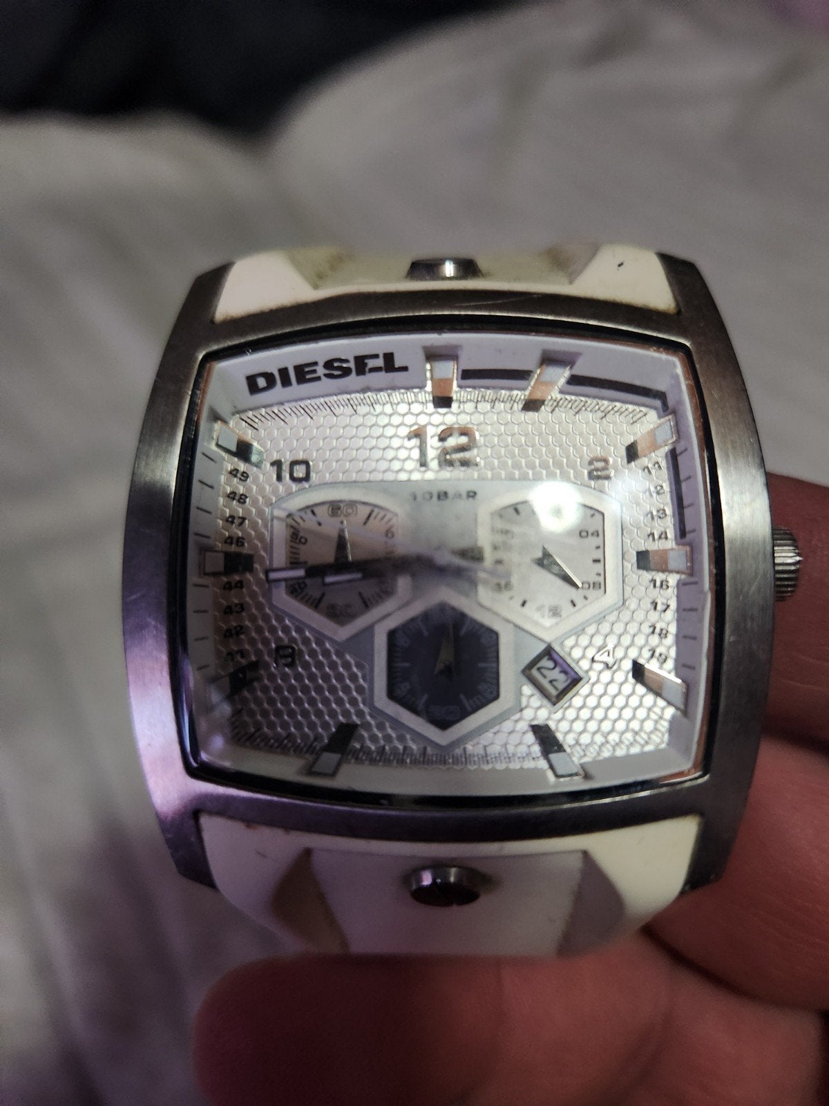 PRACHTIGE DIESEL HORLOGE VOOR DAMES, Handtassen en Accessoires, Horloges | Dames, Ophalen, Zo goed als nieuw, Polshorloge