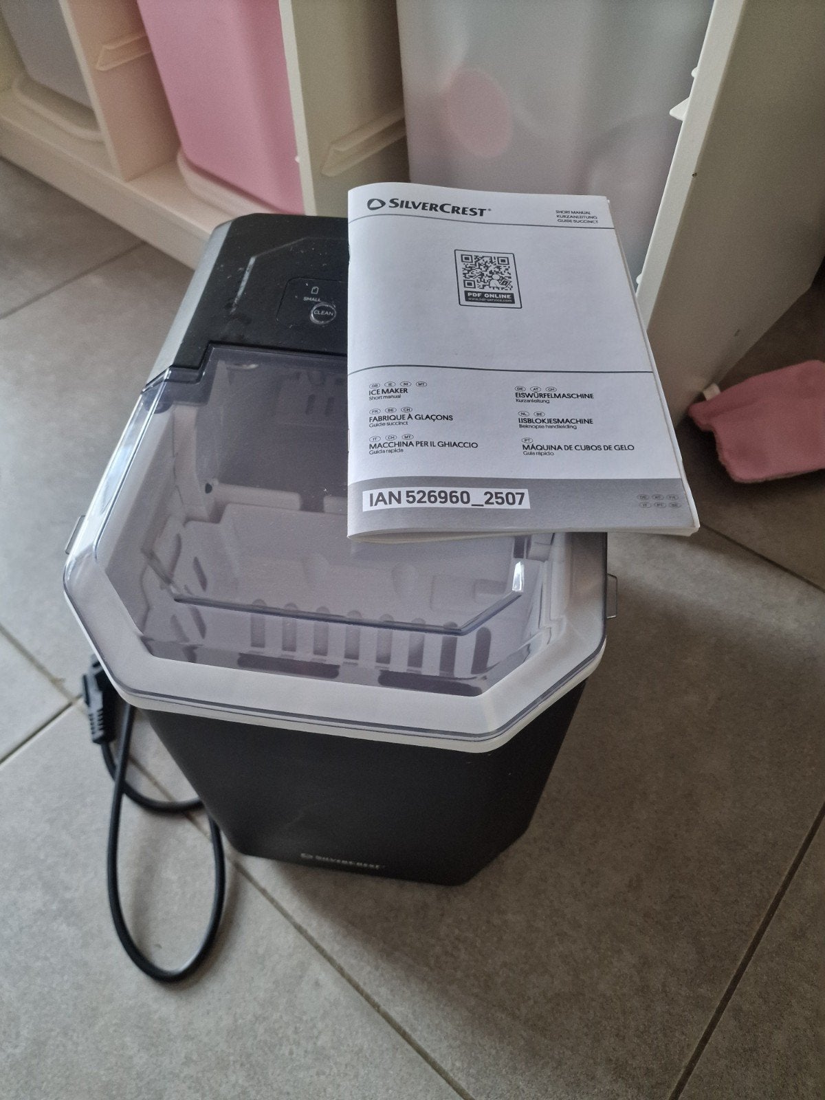 ijsblokjes machine, Ophalen, Zo goed als nieuw