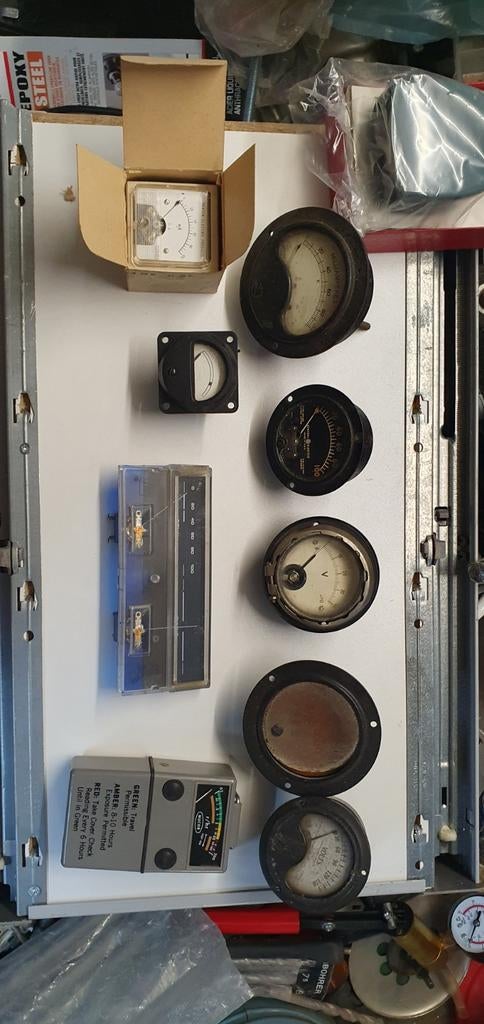 Anciens compteurs analogiques, Hobby & Loisirs créatifs, Composants électroniques, Comme neuf, Enlèvement