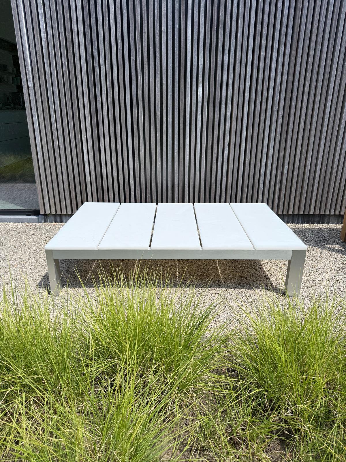 Moderne salontafel voor binnen of buiten, Ophalen, Zo goed als nieuw