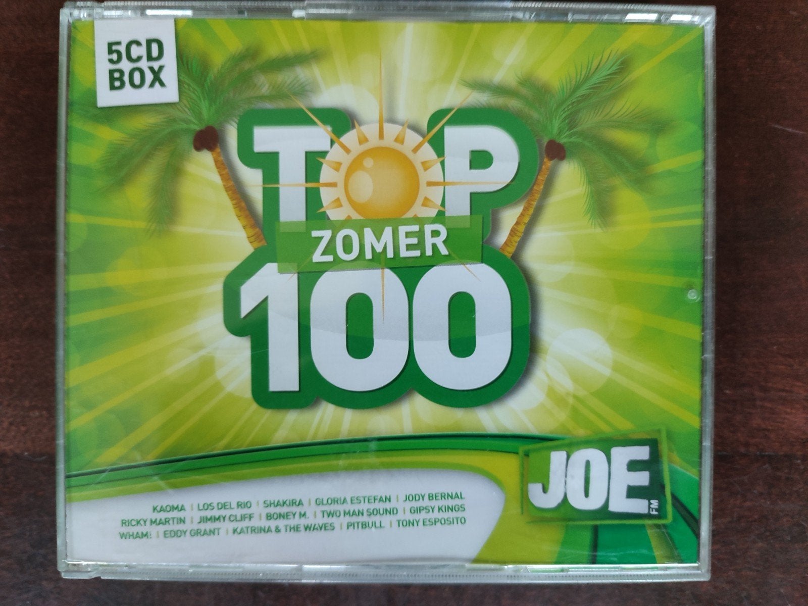 5-CDbox : ZOMER TOP 100  (JOE FM), Cd's en Dvd's, Ophalen of Verzenden, Zo goed als nieuw