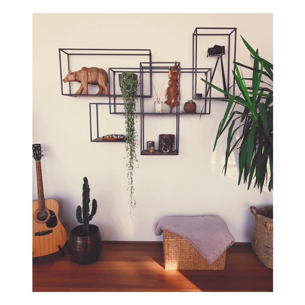 Etagere murale en métal et bois, Enlèvement