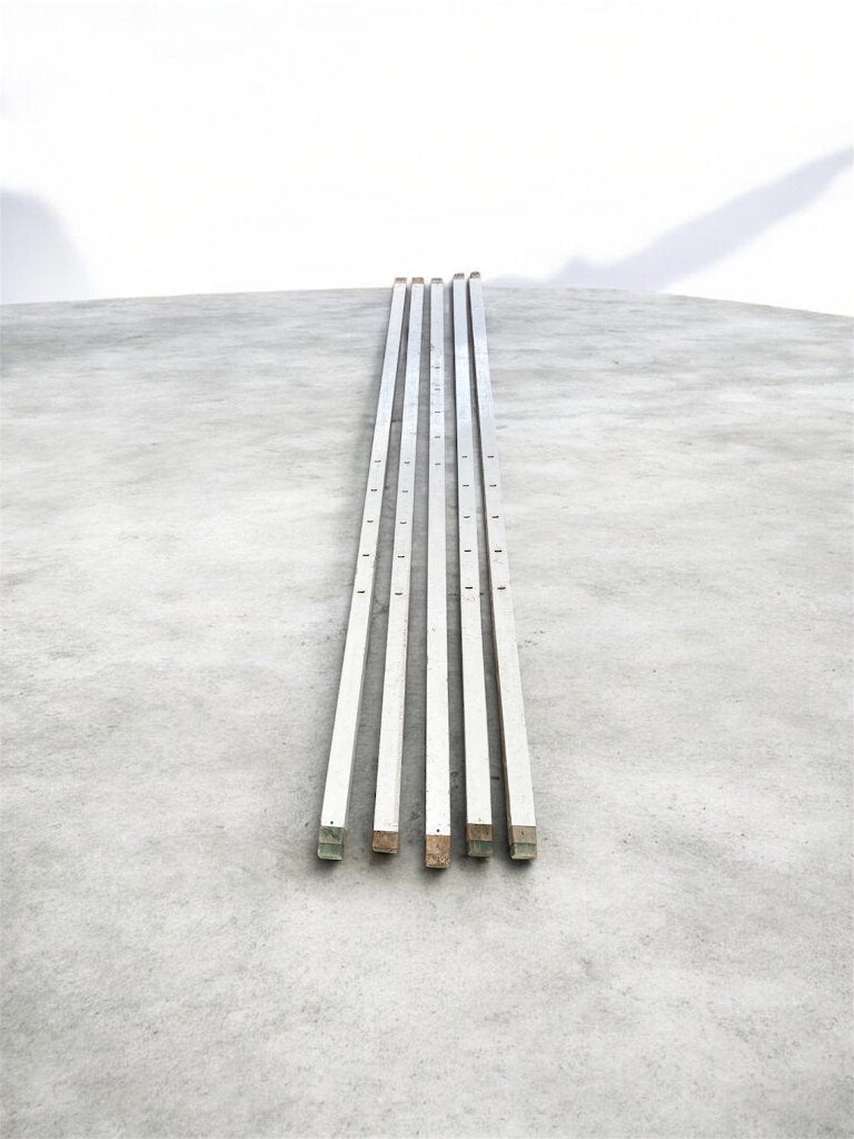 5 zgan aluminium metselprofielen | 300 cm lang, Ophalen, Zo goed als nieuw