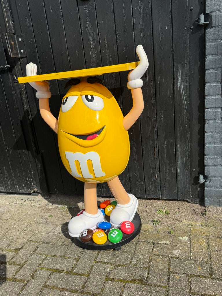 M&M Winkel Reclame Display Beeld, Ophalen, Gebruikt