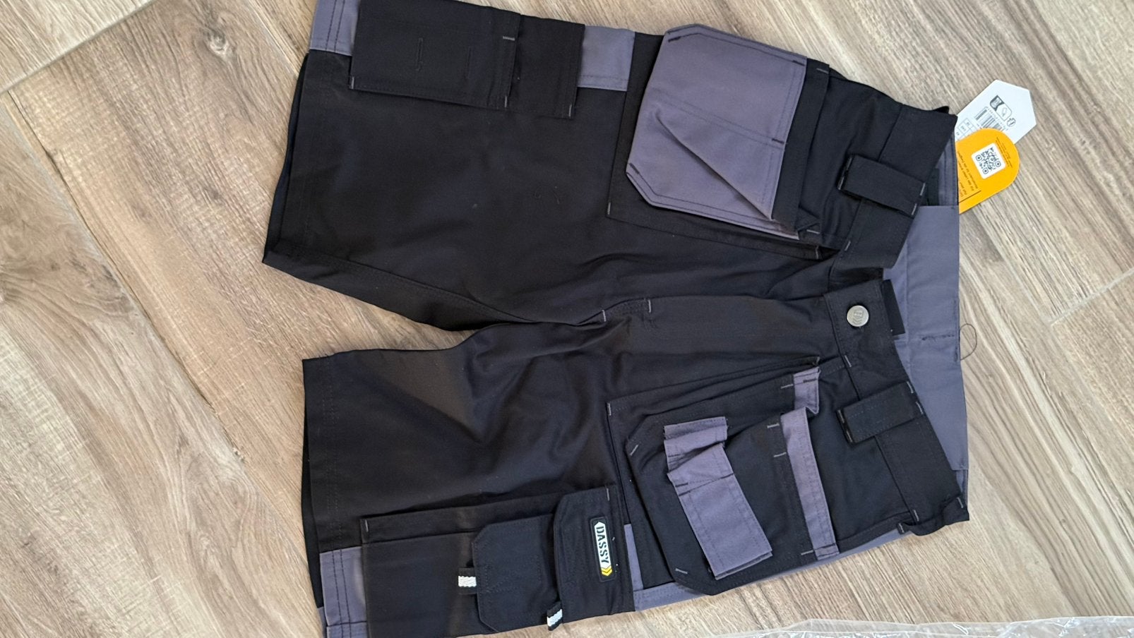 DASSY Monza Werkshort – Nieuw – Maat 42 (EU) Zwart/Grijs, Ophalen of Verzenden, Nieuw