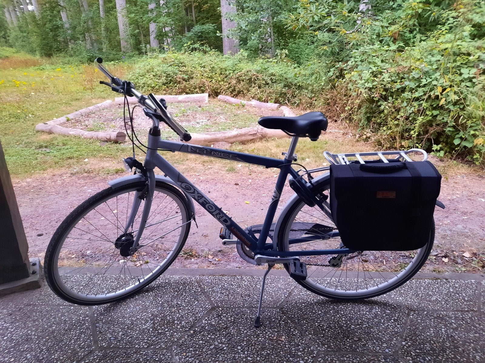 Oxford Alu 7005 herenfiets - slot - fietstas - Top staat !!!, Enlèvement, Comme neuf, Vitesses