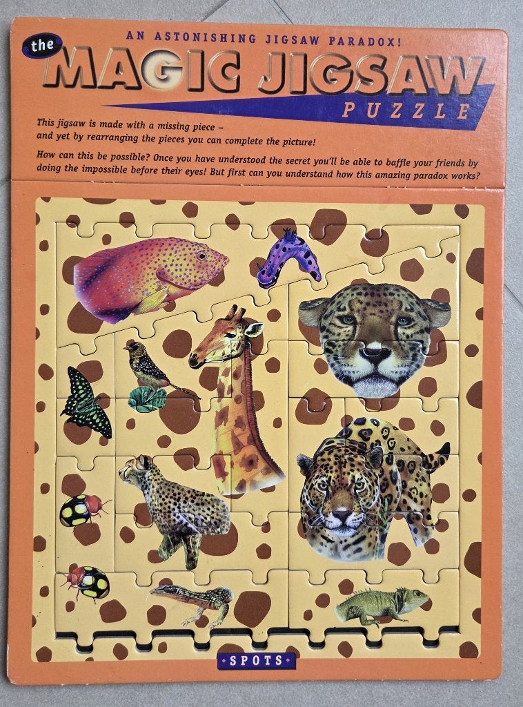Magic Puzzel, Enlèvement ou Envoi, 10 à 50 pièces, Comme neuf