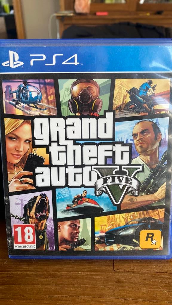 PS 4 GTA 5, Ophalen, Zo goed als nieuw
